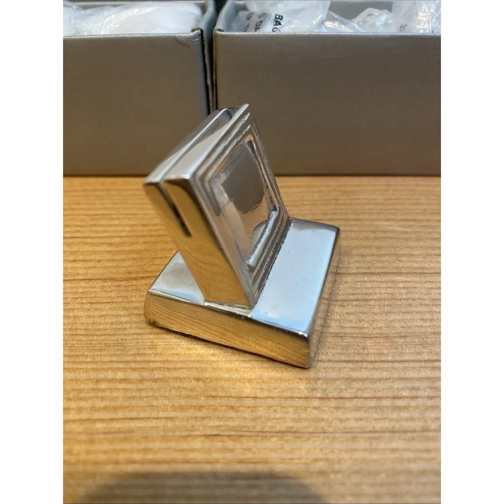 Pottery Barn Set Of 7 Hotel Placecard Holders‎ Entertaining Dining Silver Finish